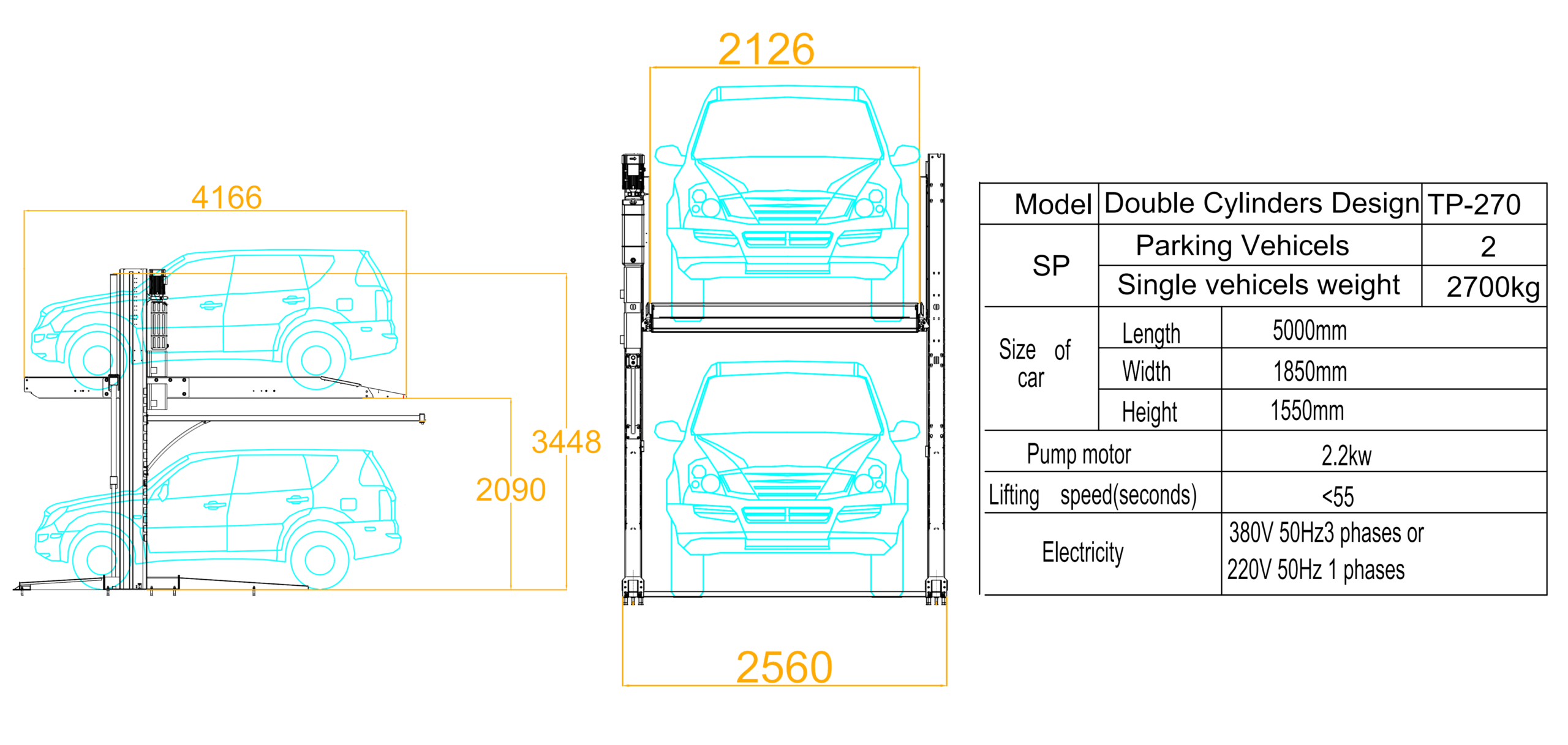 Dimensions Of Car Lift At Hugo Carter Blog