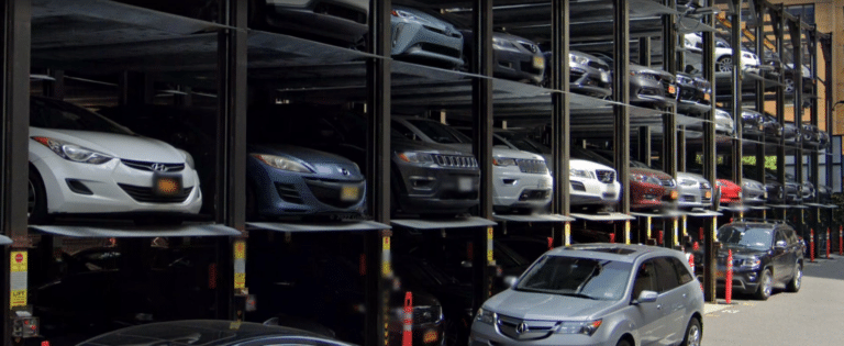Multi-level Car Stacker Parking Lot