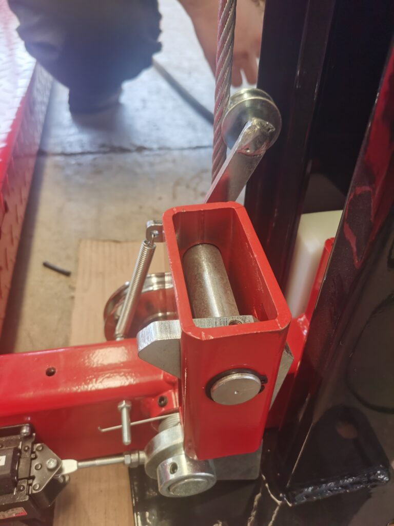 dual lock1 How the Dual Safety Locking System Transforms Four-Post Car Lifts from Functional to Fail-Safe