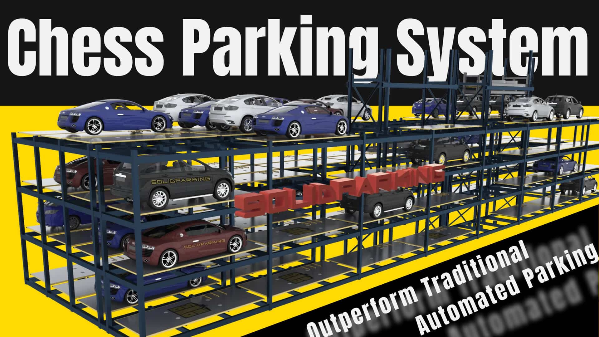 chess parking system vertical parking and automatic parking system