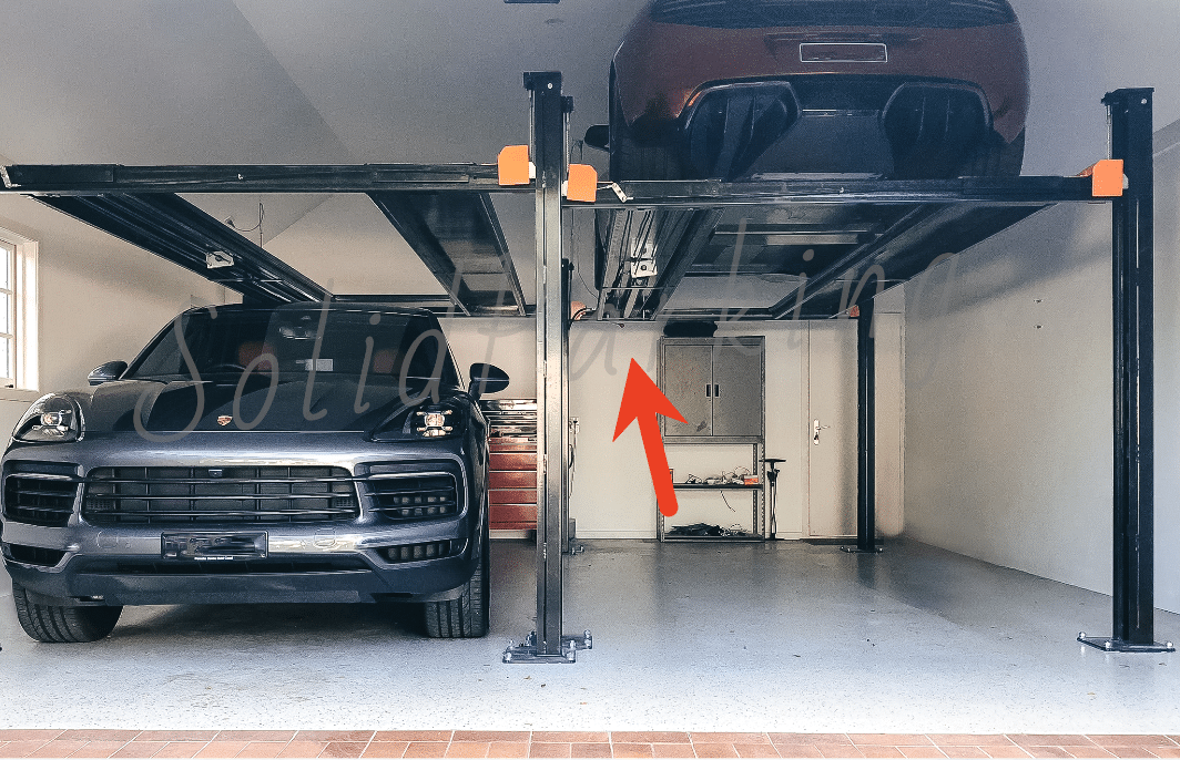 Hydraulic System Used Across Four Posts Parking lifts